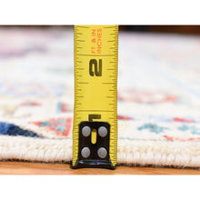 Load image into Gallery viewer, 10&#39;x13&#39;9&quot; Ivory Hand Knotted Mamluk Repetitive Design, Borderless Pure Wool Oriental Rug FWR401994