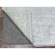 Load image into Gallery viewer, 6&#39;1&quot;x9&#39; Hand Knotted With Faded Colors White Wash Peshawar Shiny Wool Oriental Rug FWR405000
