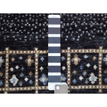 Load image into Gallery viewer, 10&#39;2&quot;x14&#39;1&quot; Light Gray Kashkuli Gabbeh With Soft, Velvety Plush Vibrant Wool Hand Knotted Oriental Rug FWR405186