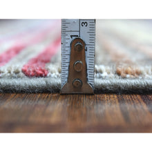 Load image into Gallery viewer, 3&#39;5&quot;x4&#39;10&quot; All New Hand Knotted Pure Velvety Wool In A Colorful Palette Super Kazak Khorjin Oriental Rug FWR405240