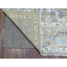 Load image into Gallery viewer, 6&#39;1&quot;x9&#39;7&quot; Light Brown Angora Oushak With All Over Design Extra Soft Wool Hand Knotted Oriental Rug FWR413184