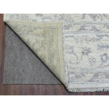 Load image into Gallery viewer, 8&#39;1&quot;x9&#39;7&quot; Ivory Angora Oushak With All Over Design Soft Wool Hand Knotted Oriental Rug FWR415554