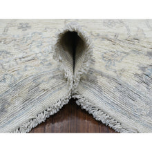 Load image into Gallery viewer, 8&#39;1&quot;x9&#39;7&quot; Ivory Angora Oushak With All Over Design Soft Wool Hand Knotted Oriental Rug FWR415554