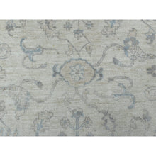 Load image into Gallery viewer, 8&#39;1&quot;x9&#39;7&quot; Ivory Angora Oushak With All Over Design Soft Wool Hand Knotted Oriental Rug FWR415554