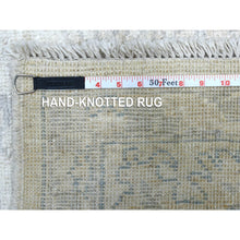 Load image into Gallery viewer, 8&#39;1&quot;x9&#39;7&quot; Ivory Angora Oushak With All Over Design Soft Wool Hand Knotted Oriental Rug FWR415554