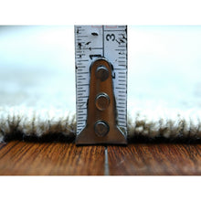 Load image into Gallery viewer, 6&#39;3&quot;x9&#39; Beige Angora Oushak With Geometric Leaf Design Hand Knotted Soft Afghan Wool Oriental Rug FWR417168