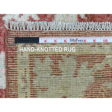 Load image into Gallery viewer, 4&#39;x6&#39;1&quot; Stone Gray, Flat Weave, Afghan Kilim with Geometric Pattern, Undyed Natural Wool, Hand Woven, Reversible, Oriental Rug FWR7260
