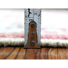 Load image into Gallery viewer, 2&#39;9&quot;x11&#39;6&quot; Coral Red Angora Ushak With Bold Floral Pattern Afghan Wool Hand Knotted Oriental Runner Rug FWR419124
