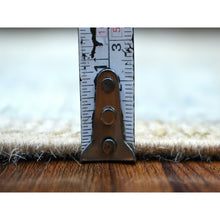 Load image into Gallery viewer, 2&#39;9&quot;x19&#39;5&quot; Organic Wool Hand Knotted Almond Brown Angora Oushak With Colorful Willow And Cypress Tree Design Oriental Xl Runner Rug FWR419262