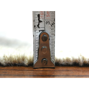 8'1"x9'8" Gray Afghan Angora Oushak Hand Knotted With All Over Beautiful Design Natural Wool Oriental Rug FWR420750