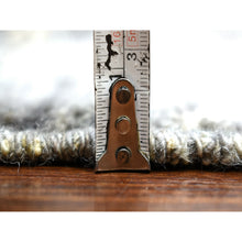 Load image into Gallery viewer, 12&#39;4&quot;x15&#39;1&quot; Gray Moroccan Berber With Criss Cross Pattern Extremely Durable Hand Knotted Oriental Oversized Rug FWR420996