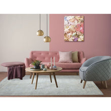 Load image into Gallery viewer, 6&#39;x8&#39;9&quot; Hand Knotted Gray Stone Wash Peshawar With All Over Motifs Extra Soft Wool Oriental Rug FWR421518