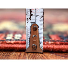 Load image into Gallery viewer, 2&#39;8&quot;x9&#39;7&quot; Coral Red, Afghan Ersari With Elephant Feet Design, Natural Dyes, Densely Woven, 100% Wool, Hand Knotted, Runner Oriental Rug FWR423720