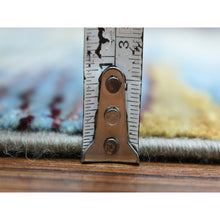 Load image into Gallery viewer, 8&#39;x9&#39;9&quot; Colorful Hand Knotted, Afghan Kashkuli Gabbeh With Arts And Crafts Design, Natural Dyes, Hand Spun Wool, Oriental Rug FWR424164