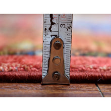 Load image into Gallery viewer, 8&#39;8&quot;x11&#39;7&quot; Coral Red Hand Knotted, Turkeman Ersari With Geometric Medallions Block Design, Natural Dyes Pure Wool Oriental Rug FWR424254