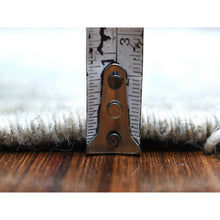 Load image into Gallery viewer, 2&#39;9&quot;x15&#39;1&quot; Gray Natural Wool, Afghan Angora Oushak With Floral Pattern, Hand Knotted Runner Oriental Rug FWR425352