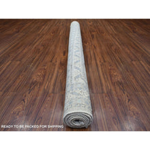Load image into Gallery viewer, 6&#39;2&quot;x8&#39;7&quot; Gray, Anatolian Design With Geometric Medallions, Supple Wool Hand Knotted, Oriental Rug FWR426750