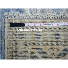 Load image into Gallery viewer, 6&#39;2&quot;x8&#39;7&quot; Gray, Anatolian Design With Geometric Medallions, Supple Wool Hand Knotted, Oriental Rug FWR426750