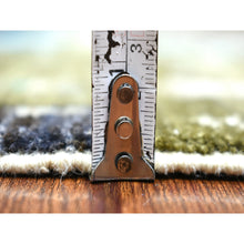 Load image into Gallery viewer, 4&#39;x5&#39;10&quot; Charcoal Gray, Hand Knotted, Fairly Short Pile, Afghan Kashkuli Gabbeh With Pictorial Design, Hand Spun Wool Oriental Rug FWR427524