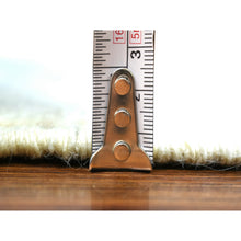 Load image into Gallery viewer, 8&#39;x9&#39;9&quot; Ivory, Hand Knotted Afghan Angora Oushak With Large Leaf Design, Natural Dyes Soft Wool, Oriental Rug FWR429120