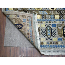Load image into Gallery viewer, 8&#39;3&quot;x10&#39; Gray, Afghan Ersari With Hutchlu Design, Natural Dyes Dense Weave, Soft Wool Hand Knotted, Oriental Rug FWR429294