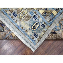 Load image into Gallery viewer, 8&#39;3&quot;x10&#39; Gray, Afghan Ersari With Hutchlu Design, Natural Dyes Dense Weave, Soft Wool Hand Knotted, Oriental Rug FWR429294