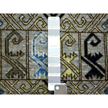 Load image into Gallery viewer, 8&#39;3&quot;x10&#39; Gray, Afghan Ersari With Hutchlu Design, Natural Dyes Dense Weave, Soft Wool Hand Knotted, Oriental Rug FWR429294