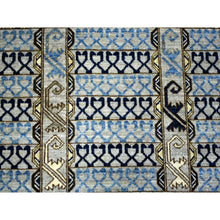 Load image into Gallery viewer, 8&#39;3&quot;x10&#39; Gray, Afghan Ersari With Hutchlu Design, Natural Dyes Dense Weave, Soft Wool Hand Knotted, Oriental Rug FWR429294