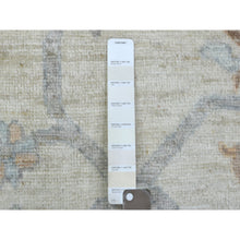 Load image into Gallery viewer, 11&#39;9&quot;x15&#39;9&quot; Ivory, Afghan Angora Oushak With All Over Design Natural Dyes, Hand Knotted Pure Wool, Oversized Oriental Rug FWR429768