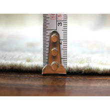 Load image into Gallery viewer, 11&#39;9&quot;x15&#39;9&quot; Ivory, Afghan Angora Oushak With All Over Design Natural Dyes, Hand Knotted Pure Wool, Oversized Oriental Rug FWR429768