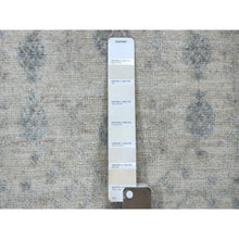 Load image into Gallery viewer, 3&#39;1&quot;x4&#39;10&quot; Ivory Natural Dyes White Wash Peshawar, Pure Wool Pomegranate Design Hand Knotted, Oriental Rug FWR429804
