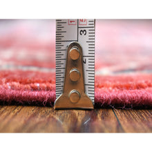 Load image into Gallery viewer, 5&#39;10&quot;x8&#39;10&quot; Red Peshawar With Intricate Geometric Motifs , Pop Of Color Pure Wool Hand Knotted Oriental Rug FWR430374