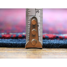 Load image into Gallery viewer, 9&#39;10&quot;x13&#39; Deep And Saturated Red, Soft Wool Hand Knotted, Afghan Khamyab With Geometric Medallion Design, Oriental Rug FWR430674