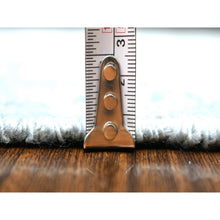 Load image into Gallery viewer, 4&#39;x10&#39; Light Gray, Soft Wool Hand Knotted, Anatolian Village Inspired Geometric Medallion Design With Animal Figurines Natural Dyes, Wide Runner Oriental Rug FWR431226