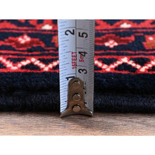 Load image into Gallery viewer, 2&#39;2&quot;x3&#39;10&quot; Berry Red, Afghan Khamyab With Flower Design, Hand Knotted, Soft And Shiny Wool, Vegetable Dyes, Mat, Sample, Oriental Rug FWR4308