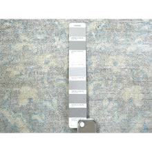 Load image into Gallery viewer, 3&#39;x5&#39; Gray Stone Wash Peshawar, Pure Wool Natural Dyes Hand Knotted, Oriental Rug FWR431880