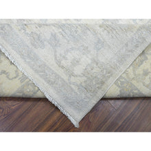 Load image into Gallery viewer, 8&#39;3&quot;x9&#39;8&quot; Ivory White Wash Peshawar, Organic Wool Natural Dyes Hand Knotted, Oriental Rug FWR432504