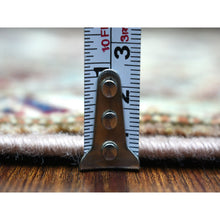 Load image into Gallery viewer, 2&#39;8&quot;x8&#39;6&quot; Walnut Brown Afghan Super Kazak, Hand Knotted, Ghazni Wool, Densely Woven, Natural Dyes Runner Oriental Rug FWR432744