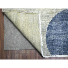 Load image into Gallery viewer, 9&#39;1&quot;x12&#39; Colorful, The Circles, Densely Woven, Hand Knotted, Natural Dyes, Soft and Shiny Wool Oriental Rug FWR433572