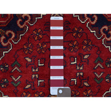 Load image into Gallery viewer, 9&#39;10&quot;x16&#39; Deep And Saturated Red, Afghan Khamyab With Tribal Medallions Design, Organic Wool Hand Knotted, Oversized Oriental Rug FWR433962