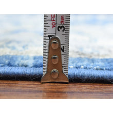 Load image into Gallery viewer, 8&#39;3&quot;x10&#39; Navy Blue, Fine Peshawar With Ziegler Mahal Design, Natural Dyes Dense Weave, Pure Wool Hand Knotted, Oriental Rug FWR435198