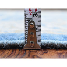 Load image into Gallery viewer, 2&#39;7&quot;x7&#39;7&quot; Light Blue, Fine Peshawar With Ziegler Mahal Design, Natural Dyes Densely Woven, Velvety Wool Hand Knotted, Runner Oriental Rug FWR435228