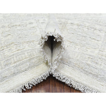 Load image into Gallery viewer, 8&#39;2&quot;x9&#39;10&quot; Ivory, White Wash Peshawar With Khotan Design Natural Dyes, Soft And Velvety Wool Hand Knotted, Oriental Rug FWR435474