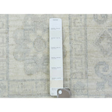 Load image into Gallery viewer, 8&#39;2&quot;x9&#39;10&quot; Ivory, White Wash Peshawar With Khotan Design Natural Dyes, Soft And Velvety Wool Hand Knotted, Oriental Rug FWR435474