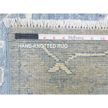 Load image into Gallery viewer, 8&#39;x9&#39;9&quot; Gray Afghan Angora Oushak With Flowing And Open Design Extra Soft Wool Hand Knotted Natural Dyes Oriental Rug FWR435528