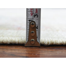 Load image into Gallery viewer, 8&#39;1&quot;x10&#39;2&quot; Ivory Afghan Angora Oushak With Branch And Flower Design Natural Dyes, Soft Wool Hand Knotted, Oriental Rug FWR435534