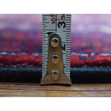 Load image into Gallery viewer, 10&#39;x13&#39;8&quot; Deep and Saturated Red, Natural Dyes Afghan Khamyab Velvety Wool, Geometric Design Hand Knotted Oriental Rug FWR435972