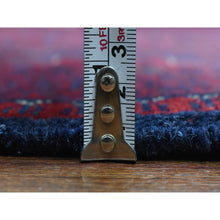 Load image into Gallery viewer, 9&#39;8&quot;x13&#39;1&quot; Deep And Saturated Red Hand Knotted With Tribal Design, Soft And Shiny Wool Afghan Khamyab Oriental Rug FWR436008