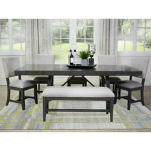 Load image into Gallery viewer, 7&#39;9&quot;x10&#39;2&quot; Light Gray, Modern Design Art Deco, Natural Dyes Densely Woven, Soft Organic Wool Hand Knotted, Oriental Rug FWR436032
