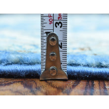 Load image into Gallery viewer, 3&#39;9&quot;x13&#39;3&quot; Sapphire Blue, Fine Peshawar with Heriz Design, Natural Dyes Dense Weave, Soft and Velvety Wool Hand Knotted, Wide Runner Oriental Rug FWR436338